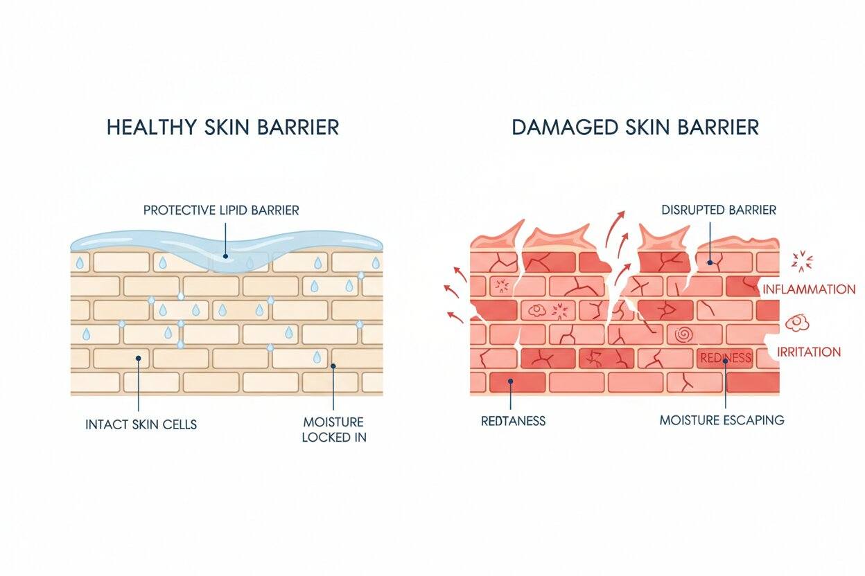 Skin Barrier Damage: Signs, Causes & How to Repair It in 7 Days
