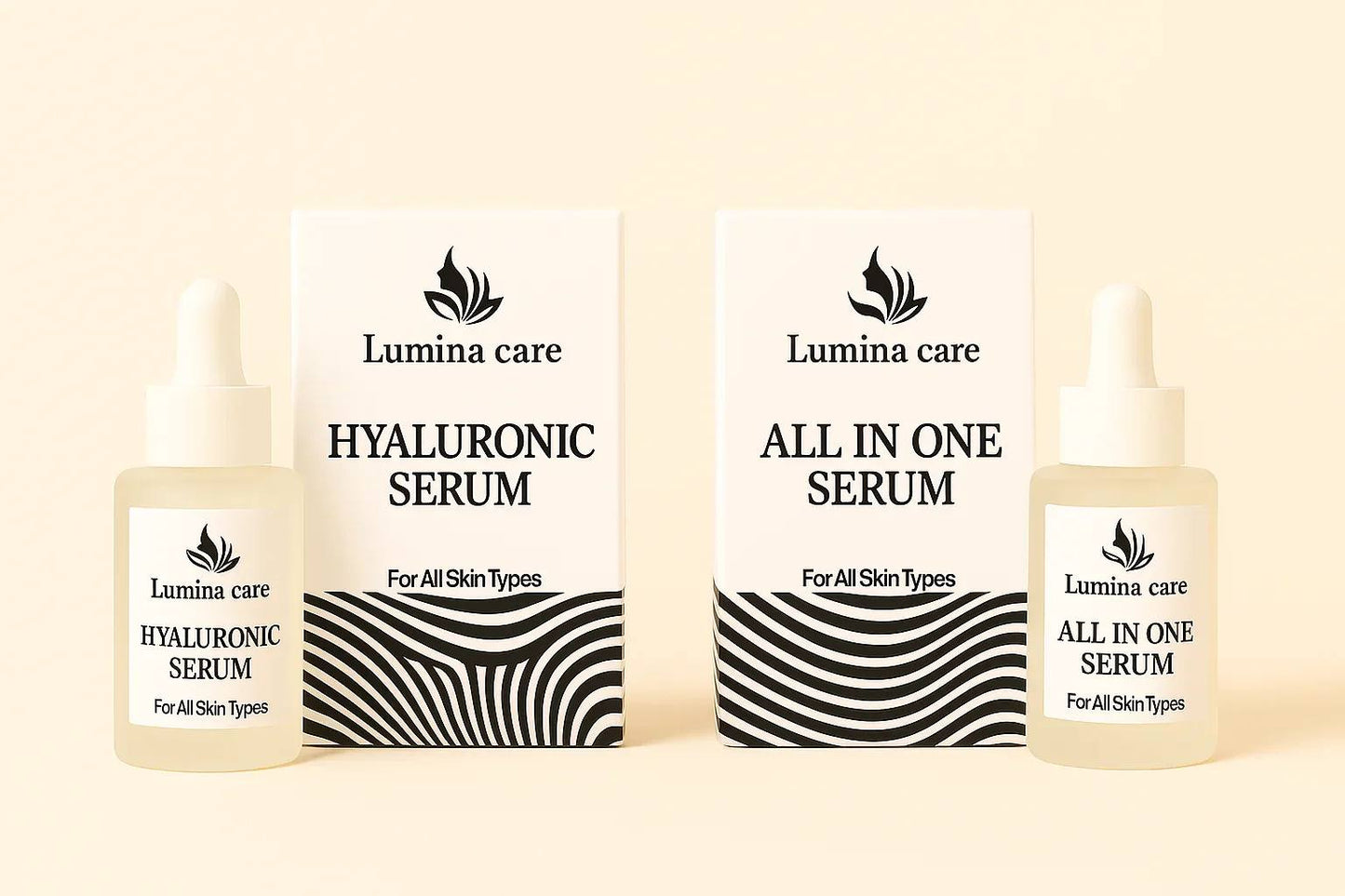 Skincare Bundle - Glow & Hydration Duo | Lumina Care 2x30ml Serums