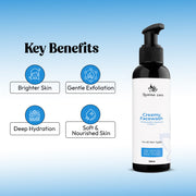 Lumina Care Creamy Facewash – Hydrating Cleanser with Niacinamide, Vitamin C & Glycolic Acid (100ml)