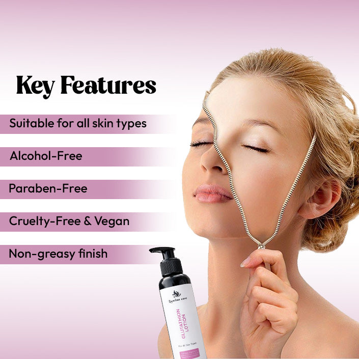 Glutathione Brightening Body Lotion - Lumina Care 100ml | Deep Moisture & Skin Defense