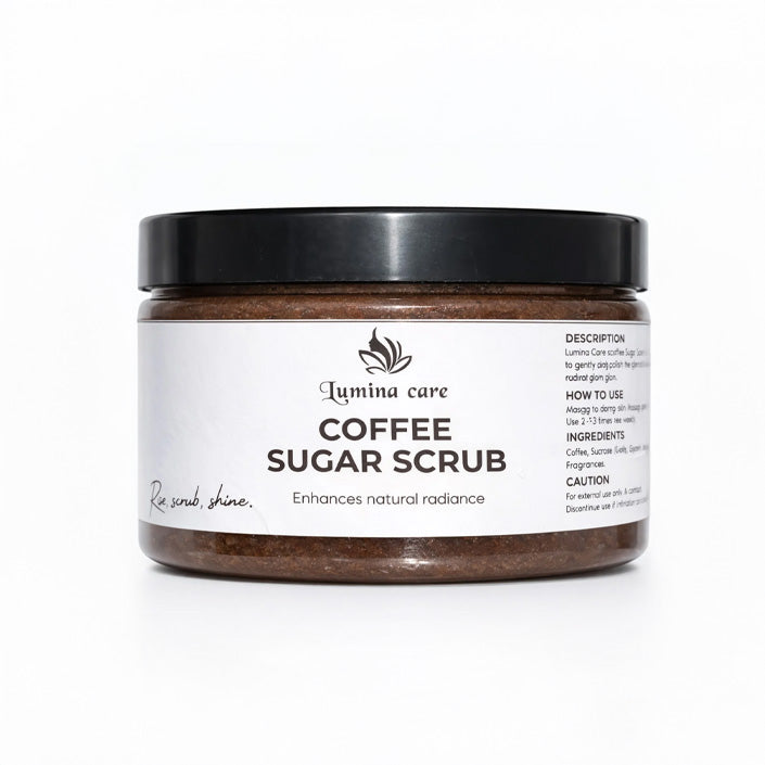 Coffee Sugar Scrub - Lumina Care | Natural Exfoliation for Glowing Skin
