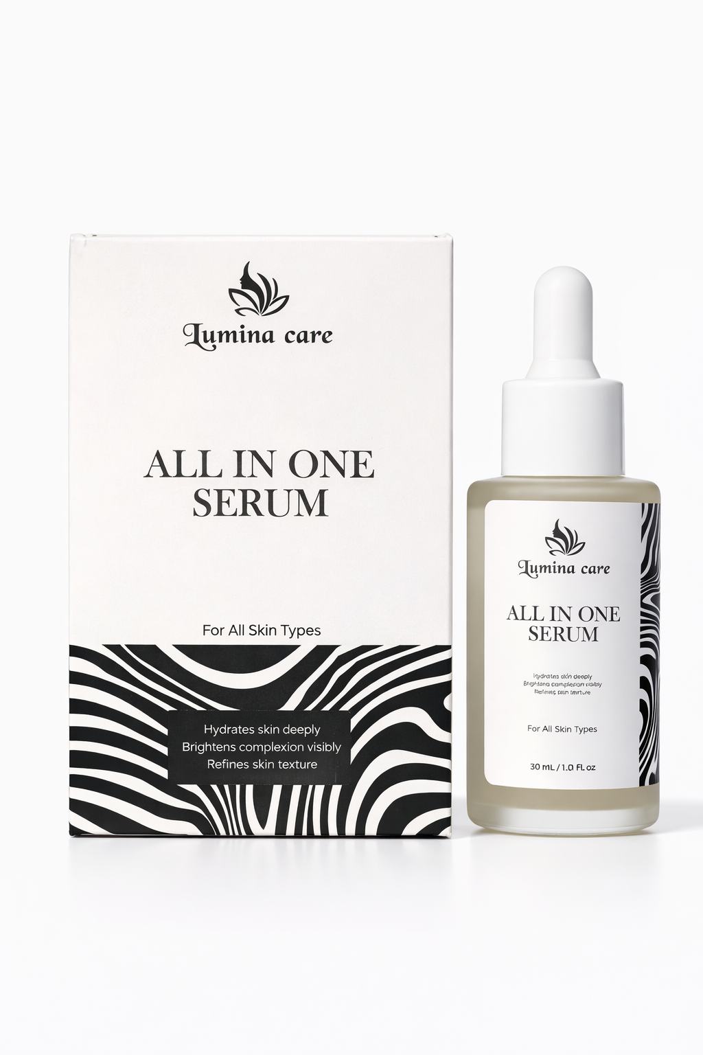 All In One Glow & Hydration Serum - Lumina Care 30ml | Complete Skincare Solution