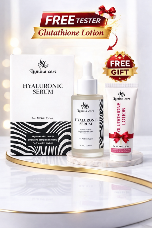 Hyaluronic Acid Serum - Lumina Care 30ml | Deep Hydration & Moisture Boost