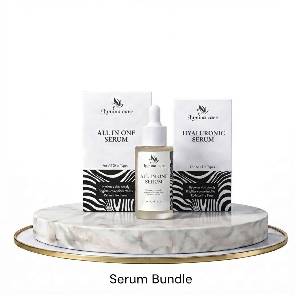 Skincare Bundle - Glow & Hydration Duo | Lumina Care 2x30ml Serums