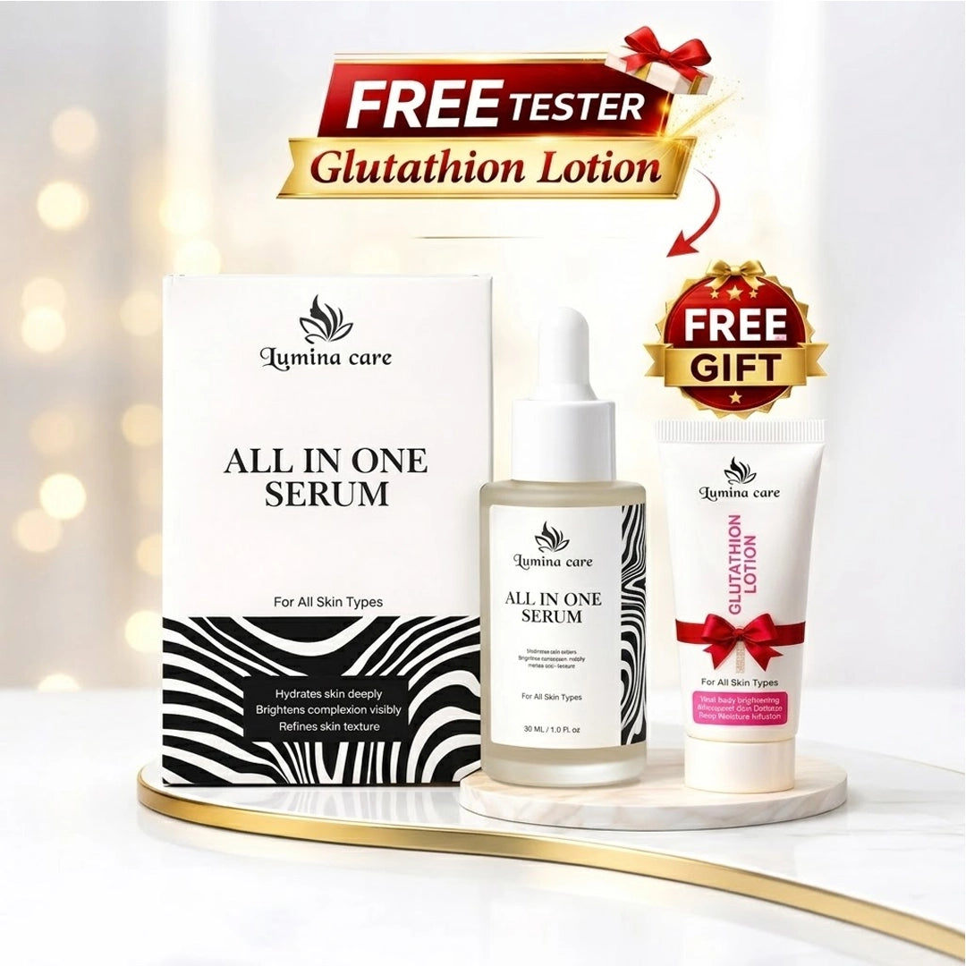 All In One Glow & Hydration Serum - Lumina Care 30ml | Complete Skincare Solution