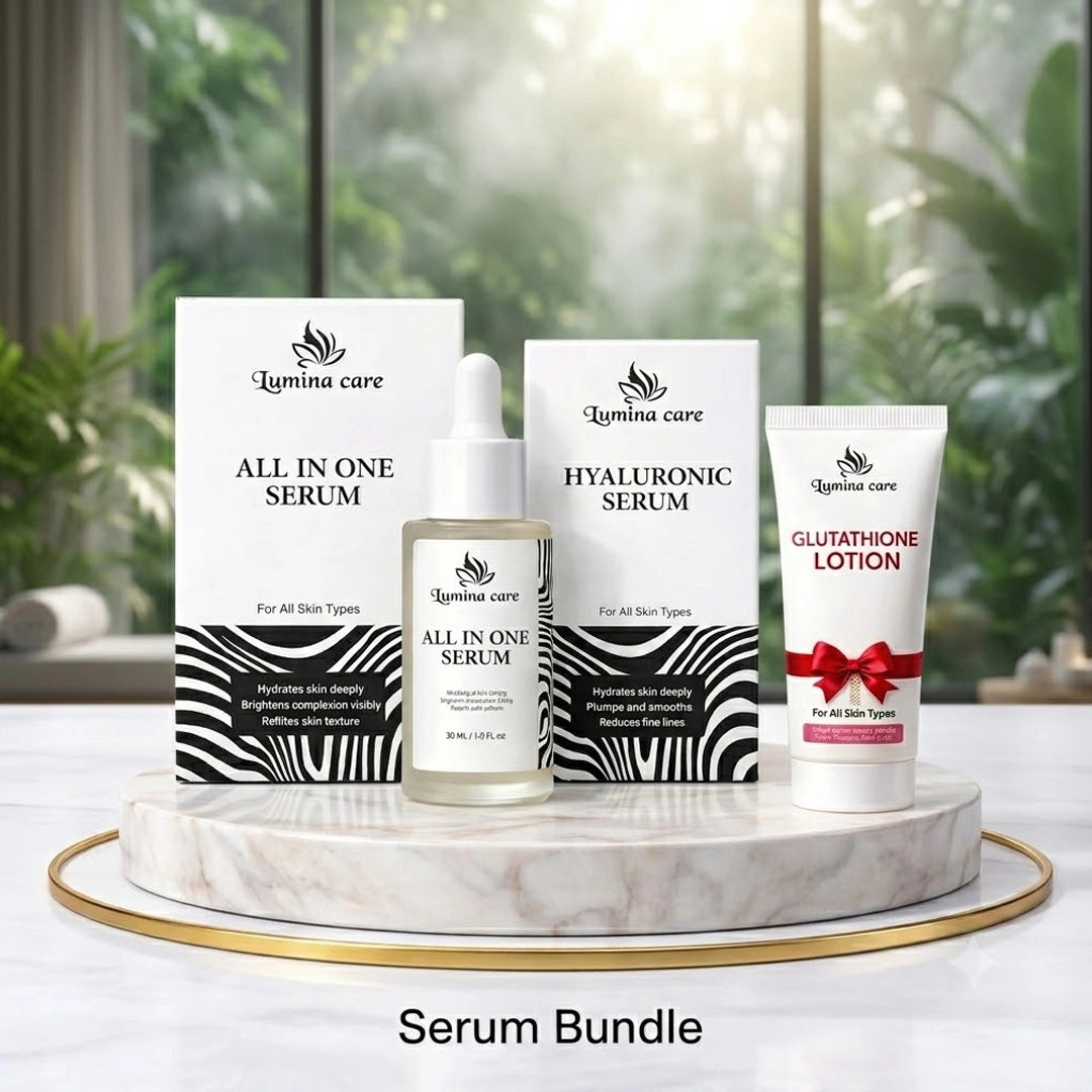 Skincare Bundle - Glow & Hydration Duo | Lumina Care 2x30ml Serums