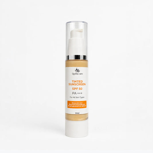 Lumina Care Tinted Sunblock SPF 50 PA+++ – Multi-Protection Shield with Vitamin A & Shea Butter (50ml)